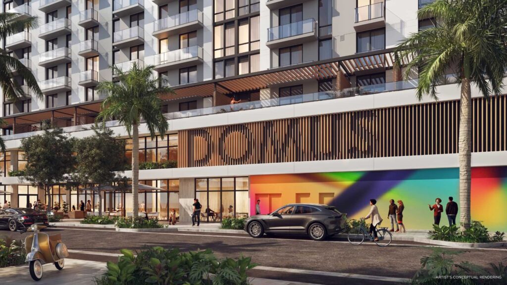 Domus Brickell Park exterior