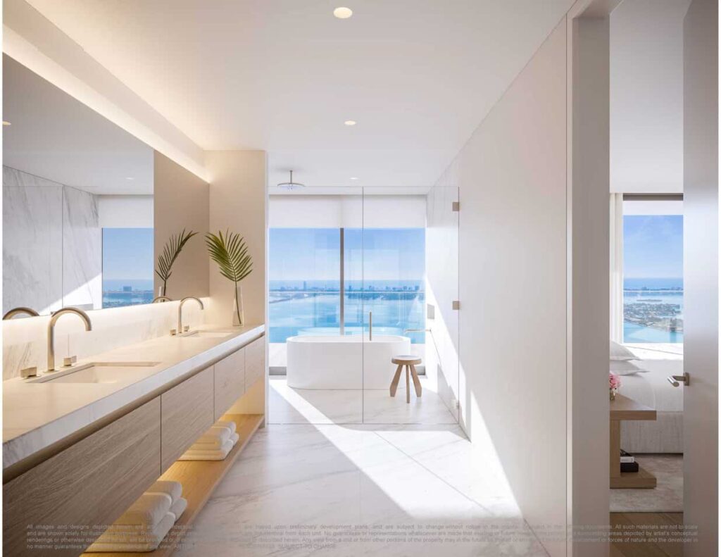 Edition Residences Edgewater interiors