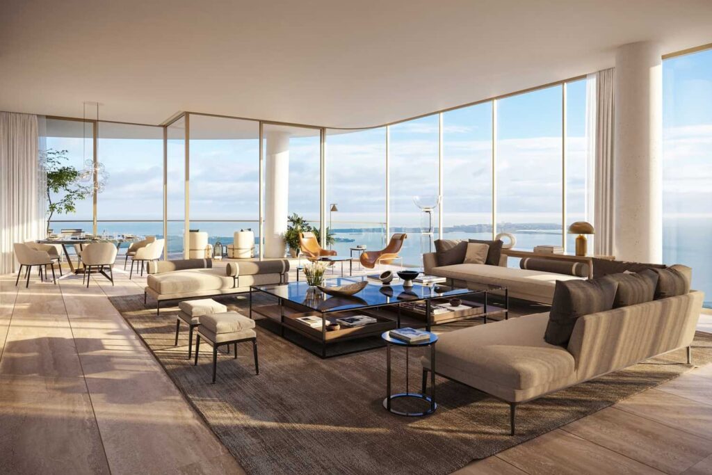1428 Brickell Residences Interiors