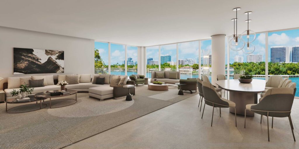La Mare Residences Bay Harbor Islands Interiors