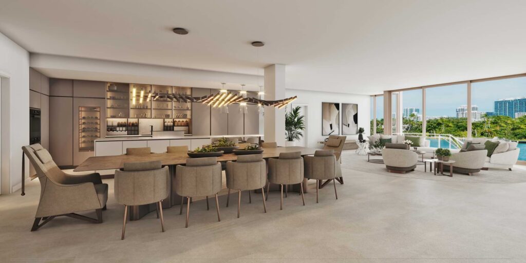 La Mare Residences Bay Harbor Islands Interiors