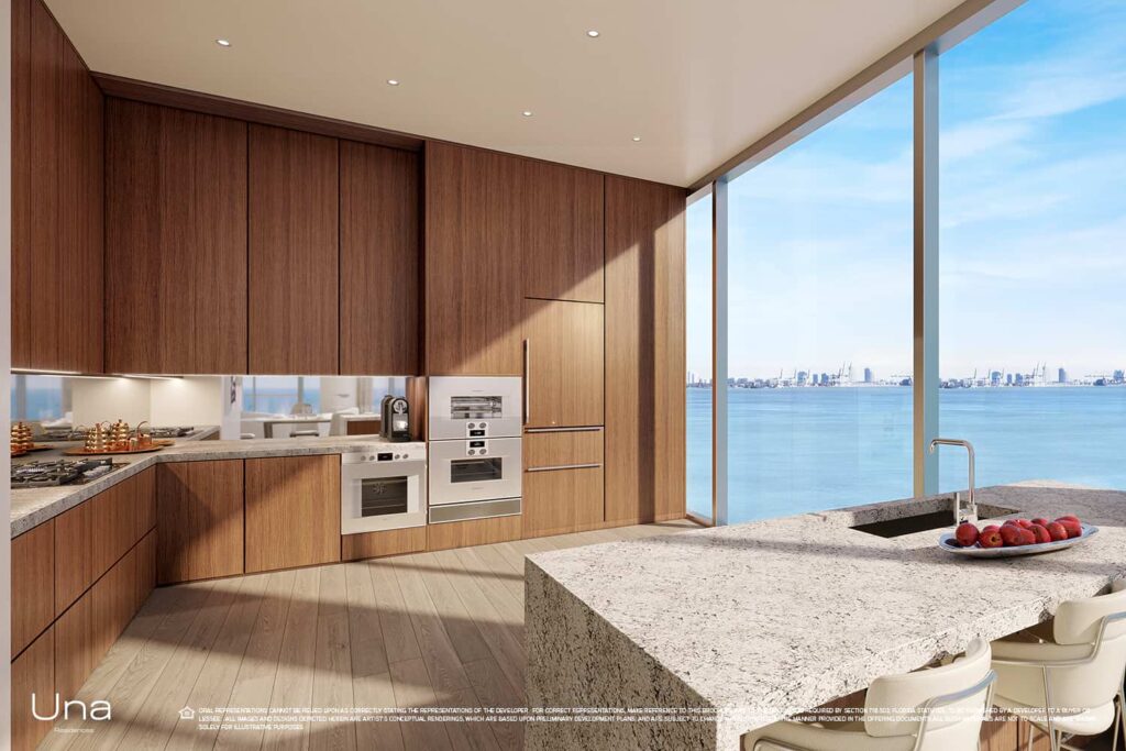 UNA Residences Brickell Interiors