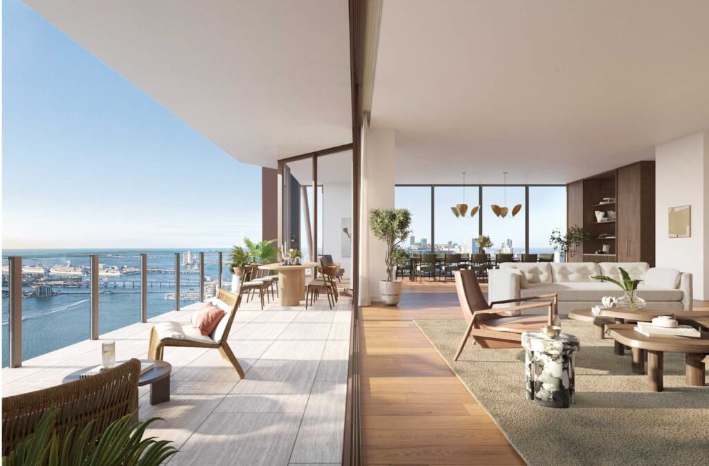 Villa Miami Residences Edgewater Interiors